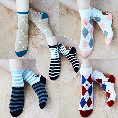 Jeasona Women's Cat Socks Cat Gifts Cute Animal Socks Dog Owl Gifts for Women