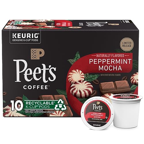 Peet's Coffee, Dark Roast K-Cup Pods for Keurig Brewers - Major Dickason's Blend 75 Count (1 Box of 75 K-Cup Pods)