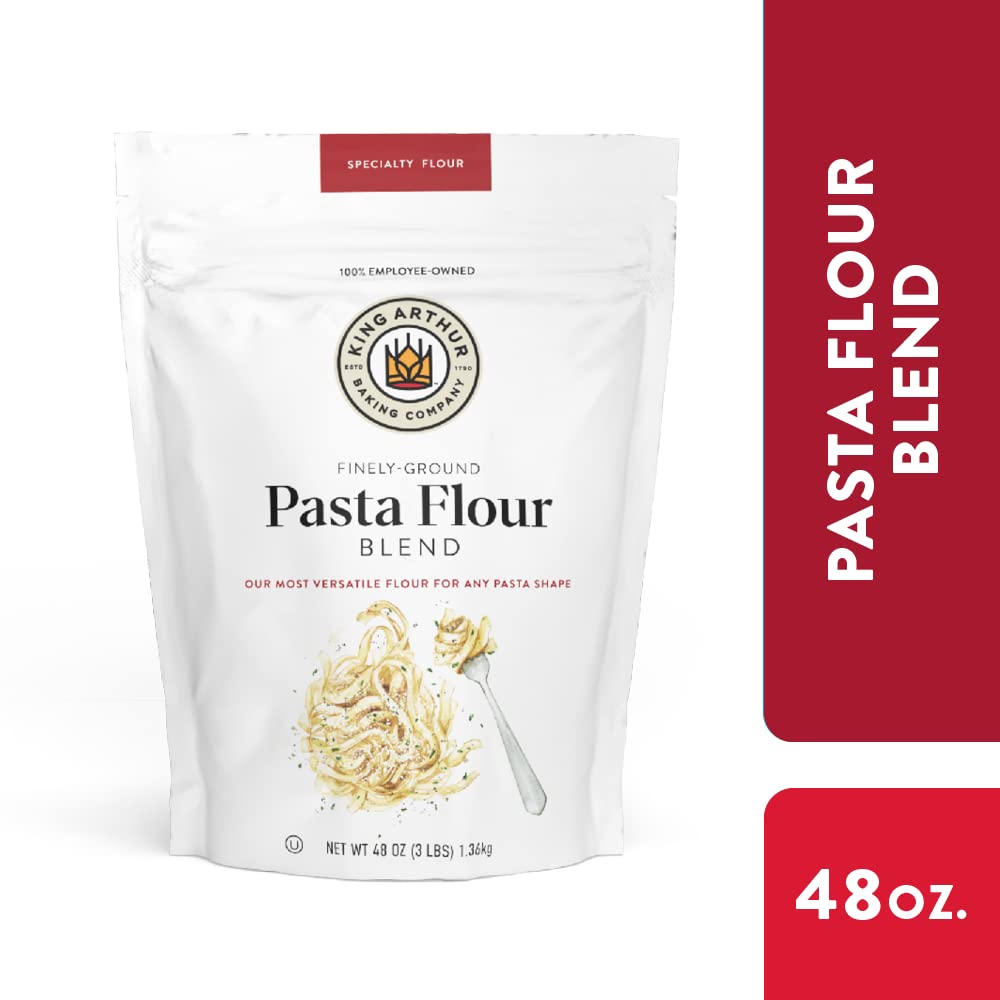 King Arthur Pasta Flour Blend, Finely Ground, 3 lb,White