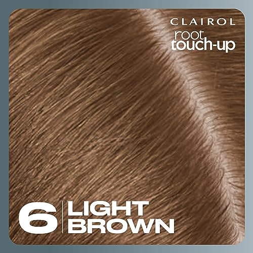 Clairol Root Touch-Up by Nice'n Easy Permanent Hair Dye, 4 Dark Brown Hair Color, Pack of 2