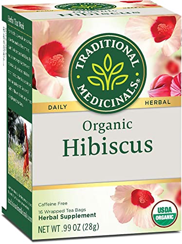 Traditional Medicinals Tea, Organic Lemon Balm, Calms Nerves & Supports Digestion, 16 Tea Bags