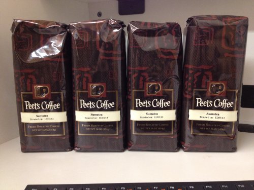 Peet's Coffee, Dark Roast Ground Coffee - Major Dickason's Blend 18 Ounce Bag