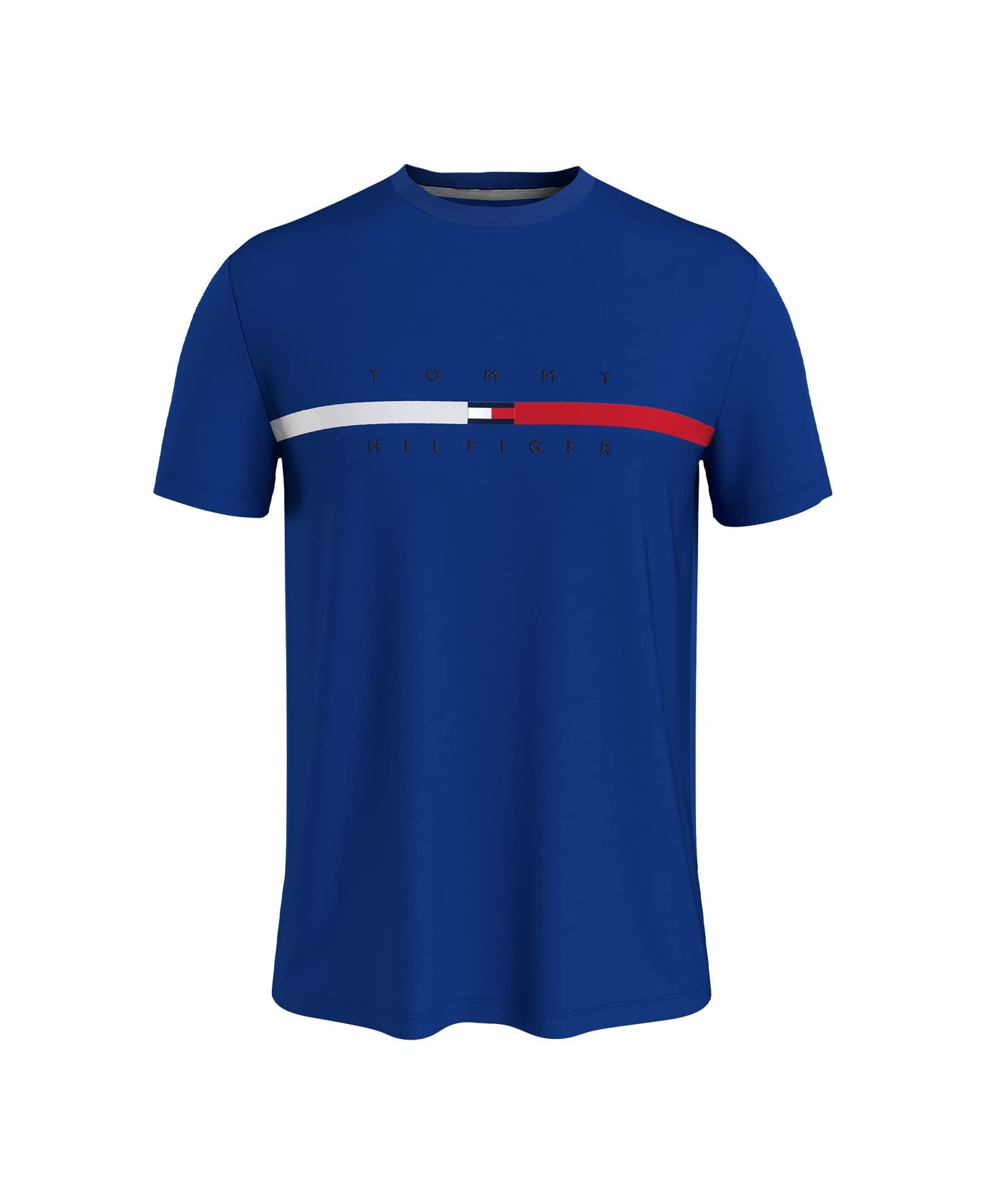 Tommy Hilfiger Men's Short Sleeve Signature Stripe Graphic T-Shirt