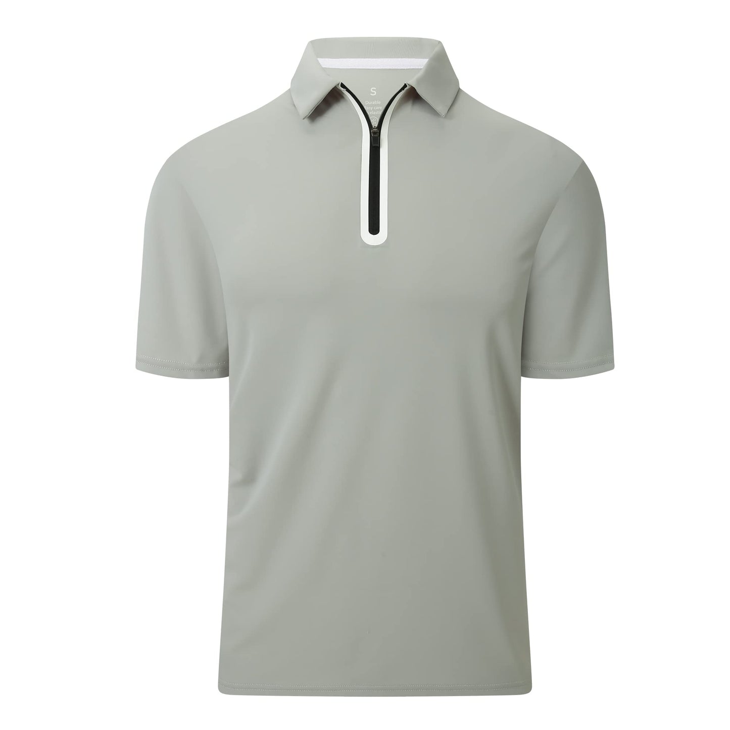 Alex Vando Mens Golf Shirt Moisture Wicking Quick-Dry Short Sleeve Casual Polo Shirts for Men