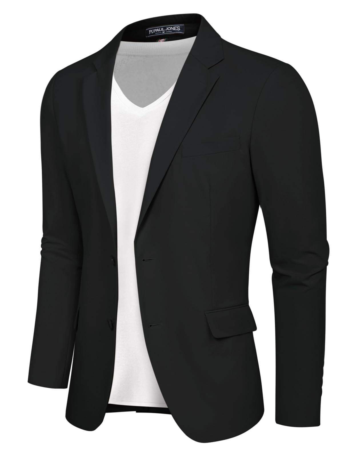 PJ PAUL JONES Men's Casual Blazer Jackets Lightweight Stretch Sports Coats Anti-Stain Blazer