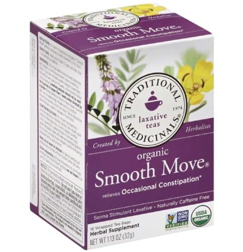 Traditional Medicinals Tea, Organic Lemon Balm, Calms Nerves & Supports Digestion, 16 Tea Bags