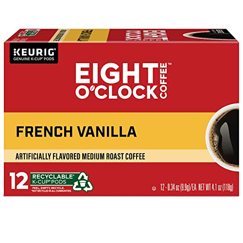 Eight O'Clock Coffee The Original Keurig Single-Serve K-Cup Pods, Medium Roast Coffee, 96 Count (4 Packs of 24)