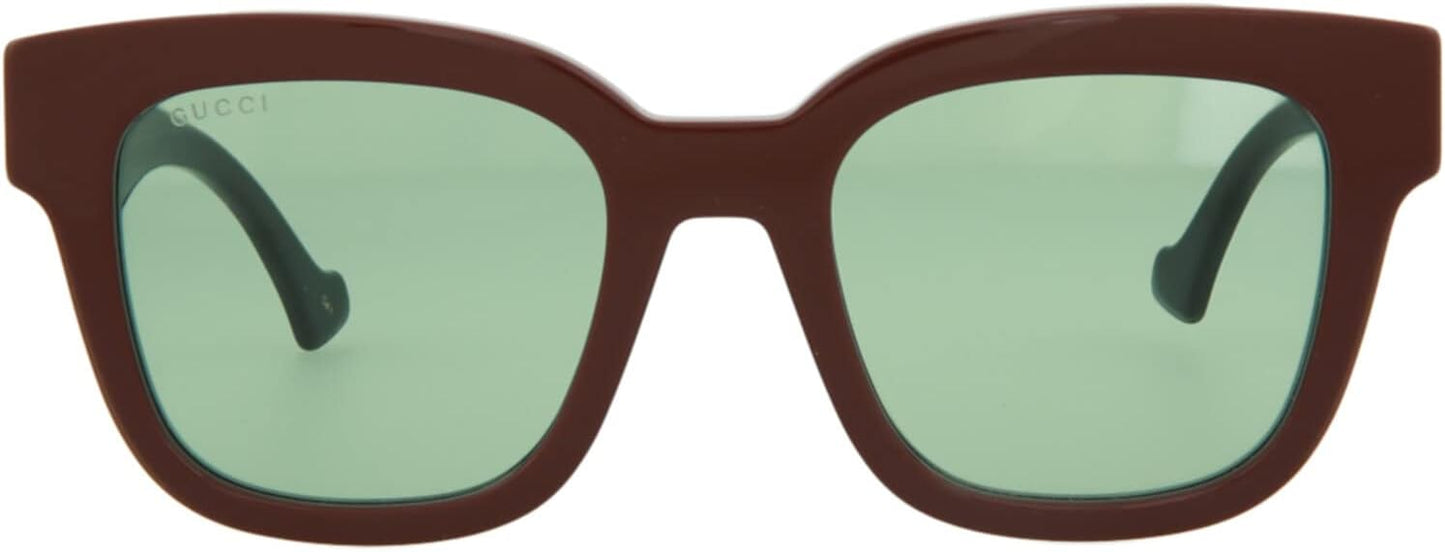 Gucci Square/Rectangle Sunglasses Brown Black Green Luxury Eyewear Made In Italy Acetate Frame Designer Fashion for Everyday Luxury