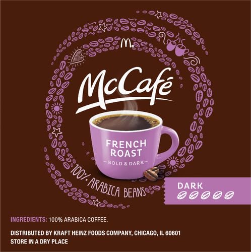 McCafe Premium Roast Coffee, Keurig Single Serve K-Cup Pods, Medium Roast, 24 Count (Pack of 4)