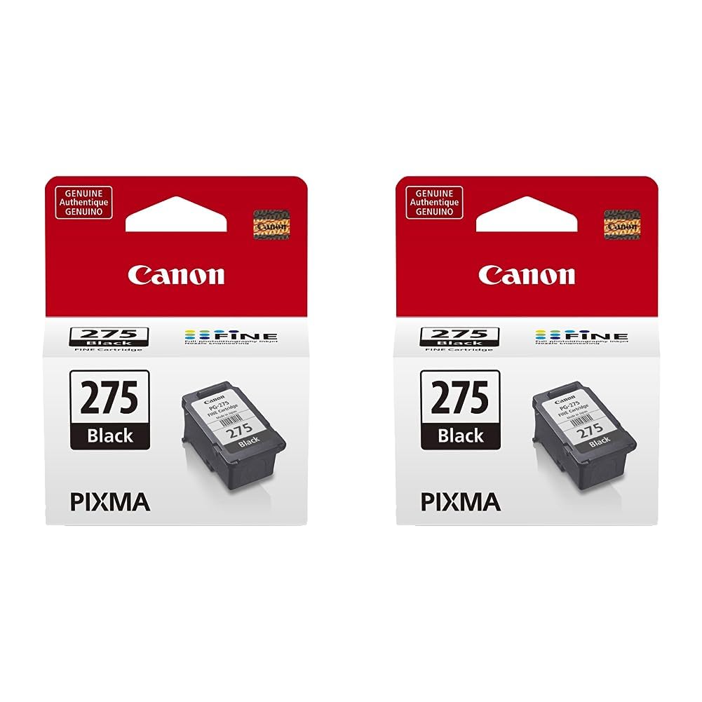 Canon PG-275 Black Ink Tank, Compatible to PIXMA TS3520, TS3522 and TR4720 Printers