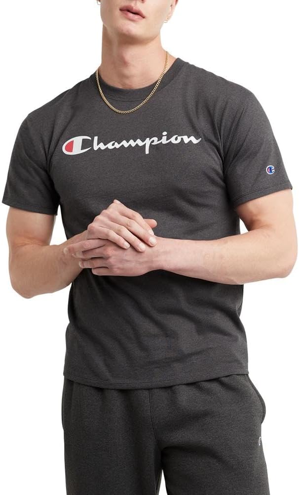 Champion Men's T-shirt, Classic Tee for Men, Men's T-shirt, Men's Tee (Reg. Or Big & Tall)