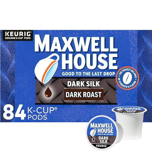 Maxwell House House Blend Medium Roast K-Cup Coffee Pods (84 ct Box)