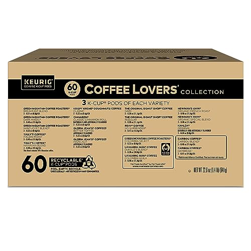 Keurig Coffee Lovers' Collection Sampler Pack, Single-Serve K-Cup Pods, Compatible with all Keurig 1.0/Classic, 2.0 and K-Café Coffee Makers, Variety Pack, 40 Count