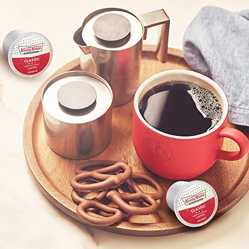 Krispy Kreme Classic, Single-Serve Keurig K-Cup Pods, Medium Roast Coffee Pods, 32 Count