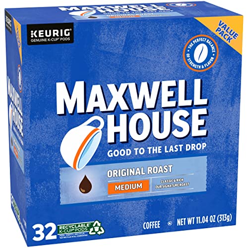 Maxwell House House Blend Medium Roast K-Cup Coffee Pods (84 ct Box)