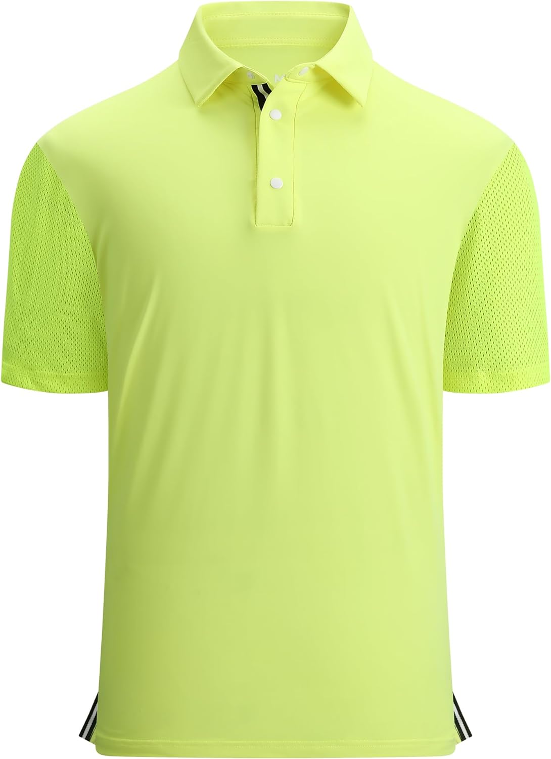 Alex Vando Mens Golf Shirt Moisture Wicking Quick-Dry Short Sleeve Casual Polo Shirts for Men