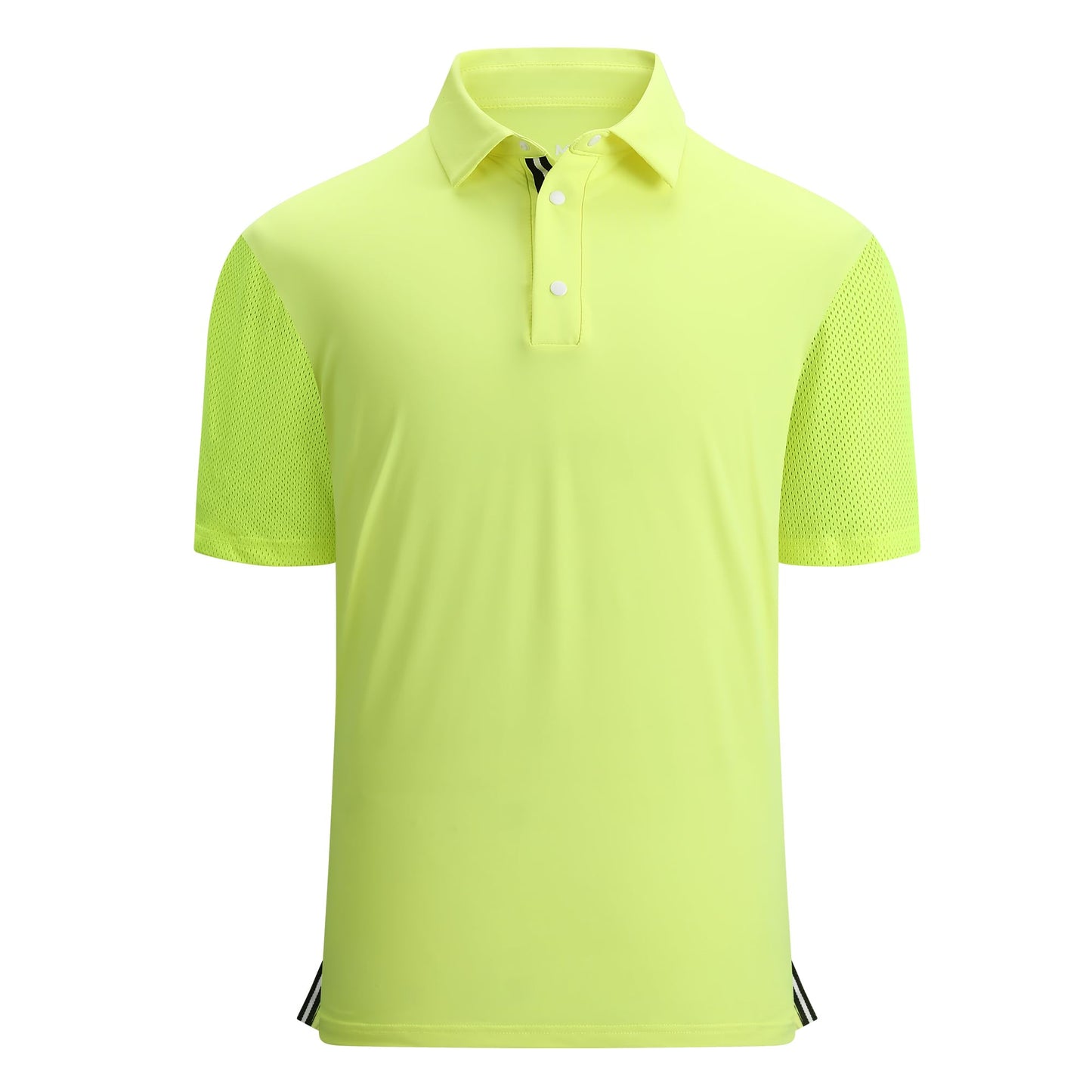 Alex Vando Mens Golf Shirt Moisture Wicking Quick-Dry Short Sleeve Casual Polo Shirts for Men