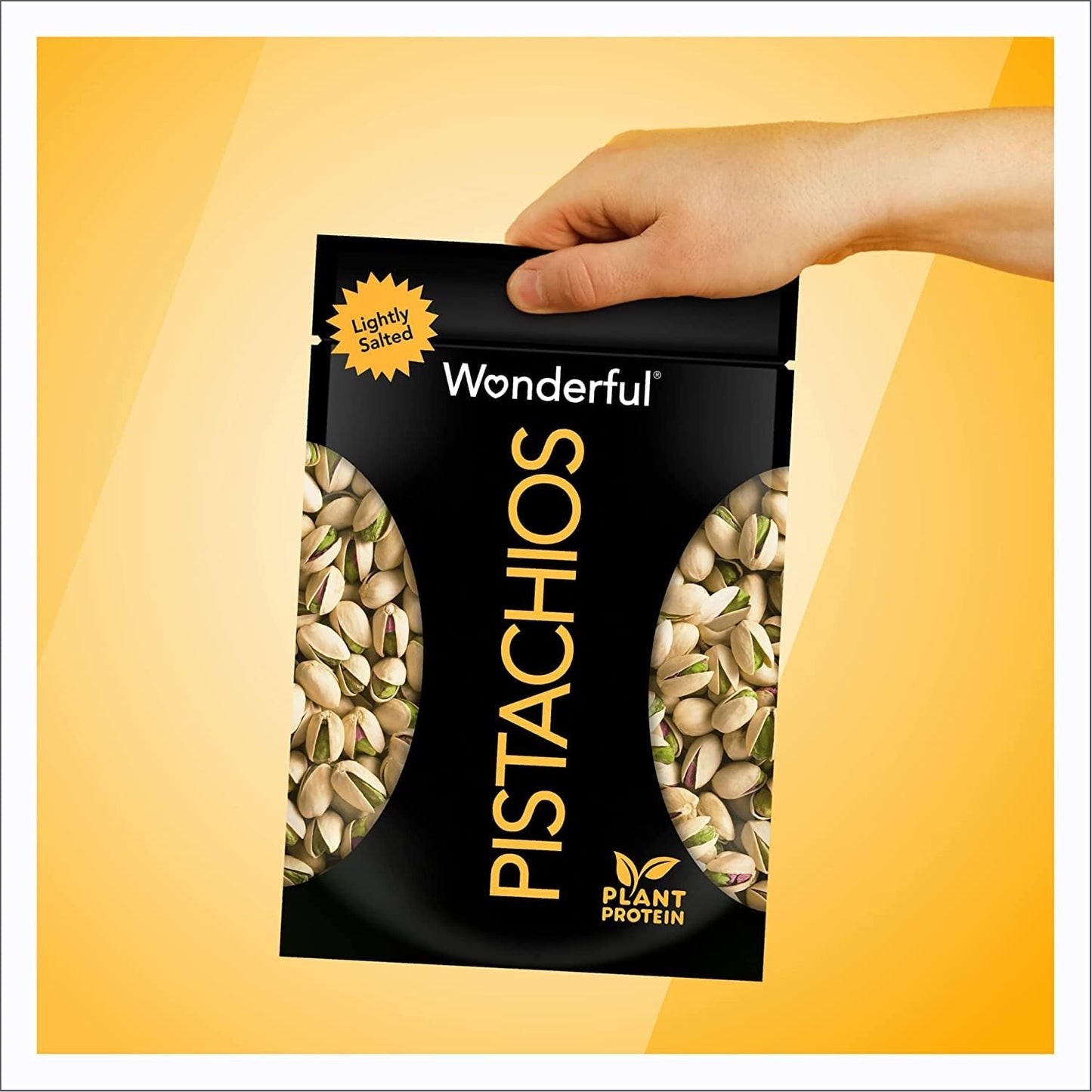 Wonderful Pistachios In Shell, Roasted and Salted Nuts, 48 Ounce Resealable Bag - Healthy Snack, Protein Snack, Pantry Staple