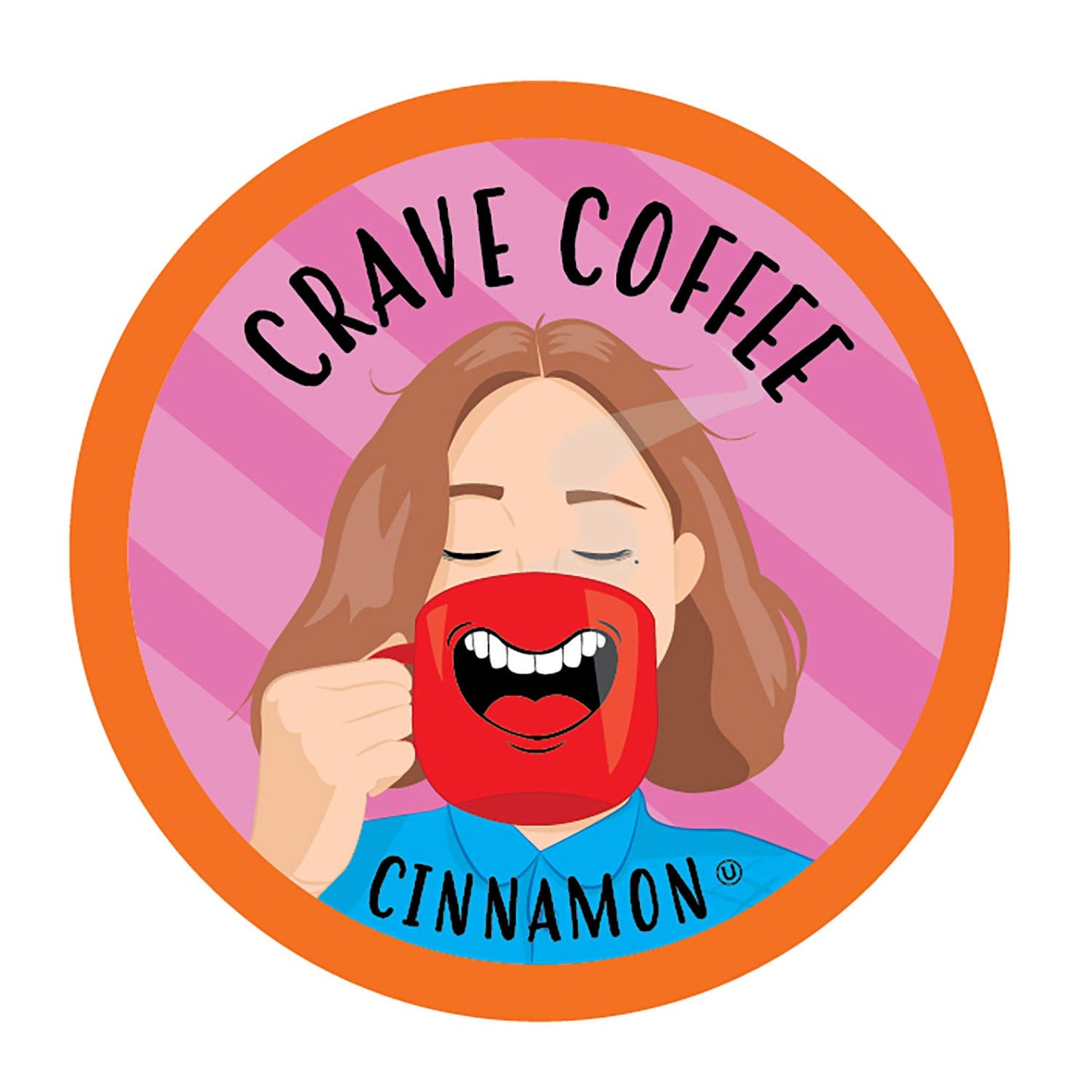 Crave Beverages Flavored Coffee Pods Sampler, Compatible with 2.0 K-Cup Brewers, Assorted Variety Pack, 100 Count