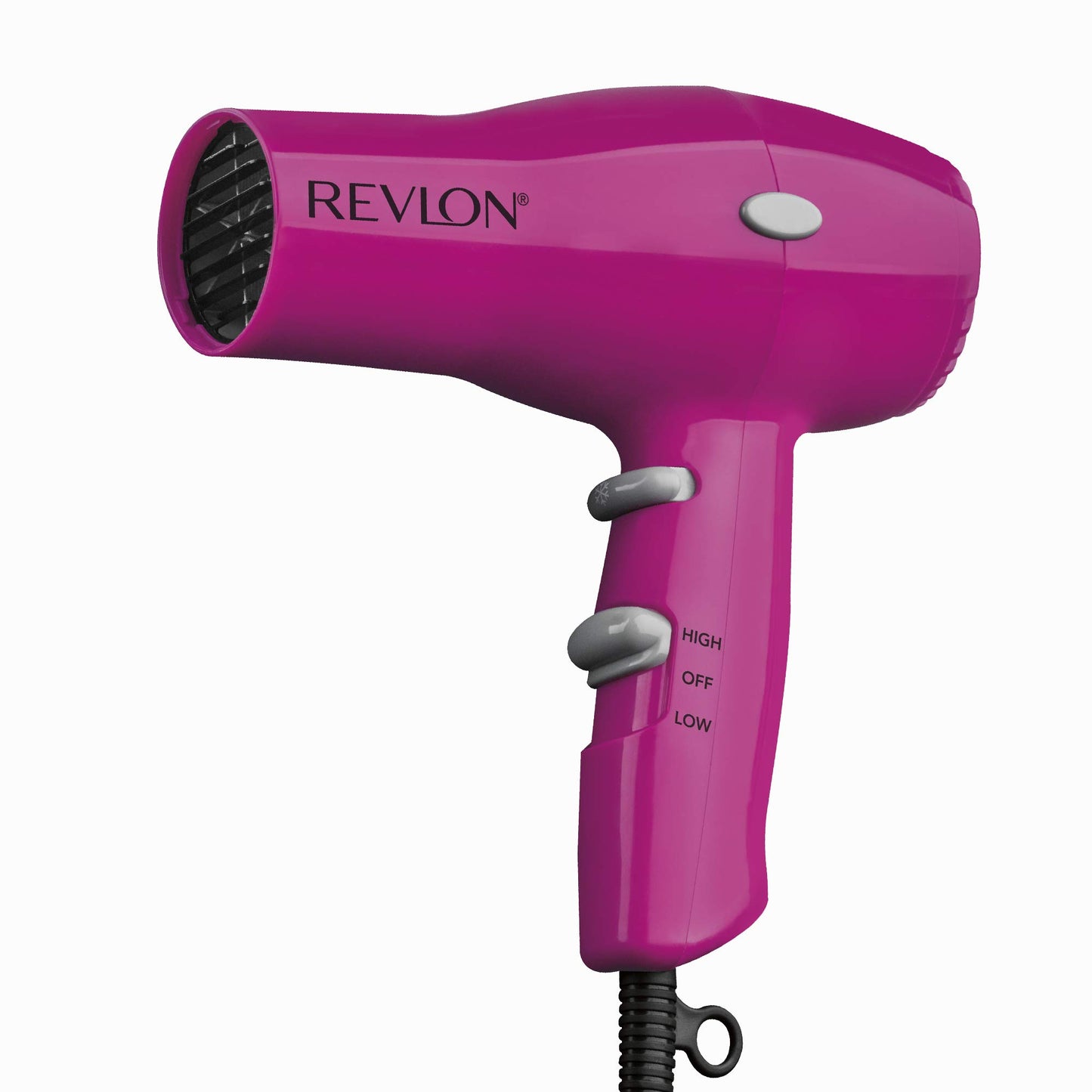 Revlon Compact Hair Dryer | 1875W Lightweight Design, Perfect for Travel, (Black)