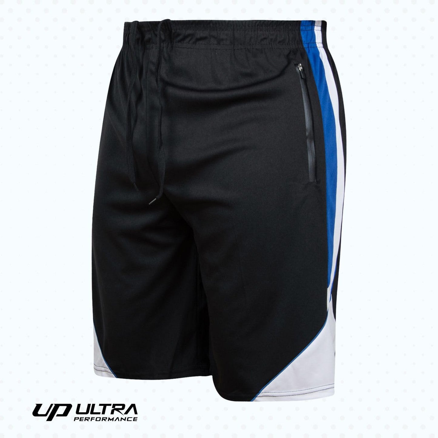 Ultra Performance Mens 5 Pack Athletic Running Shorts, Basketball Gym Workout Shorts for Men with Zippered Pockets