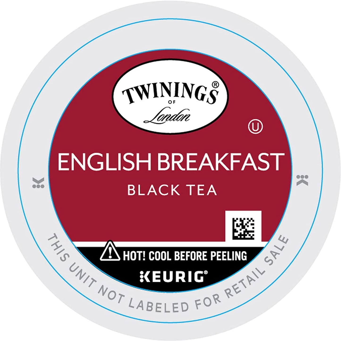 Twinings English Breakfast Tea K-Cup Pods for Keurig, Caffeinated, Smooth, Flavourful, Robust Black Tea, 24 Count (Pack of 1), Enjoy Hot or Iced