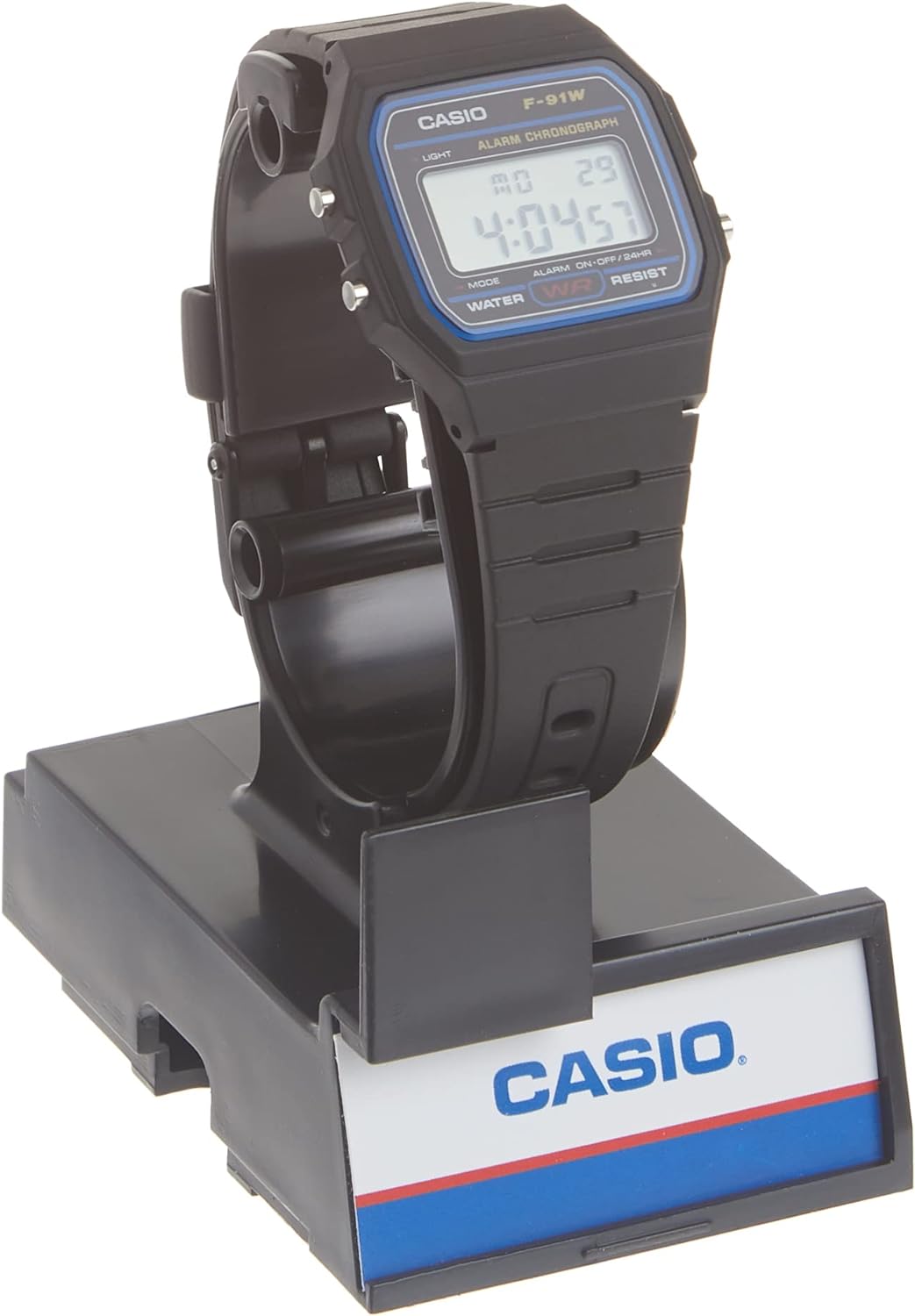 Casio Classic F91W Series Quartz Watch | Water Resistant |1/100 Second Stopwatch | Daily Alarm | Hourly Time Signal |Auto Calendar |SS Caseback |12/24-Hour Format