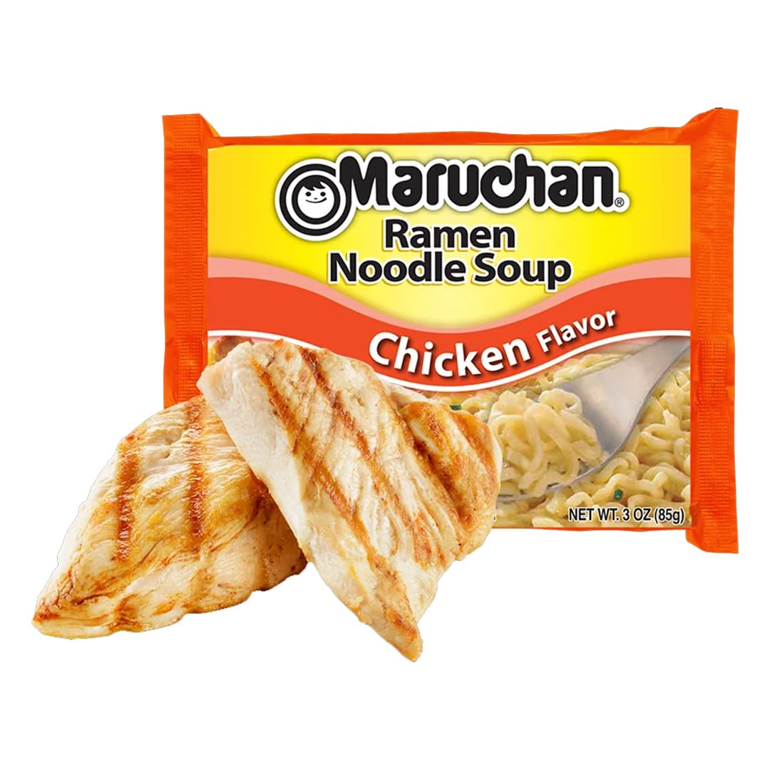 Maruchan Ramen Chicken, 3 Ounce (Pack of 24)