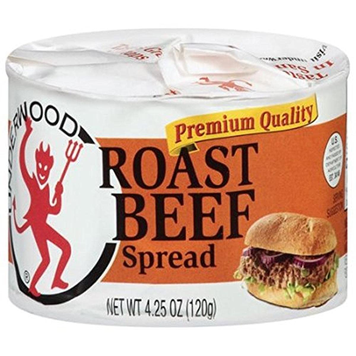 Underwood Deviled Ham Spread, 4.25 Ounce (Pack of 4)