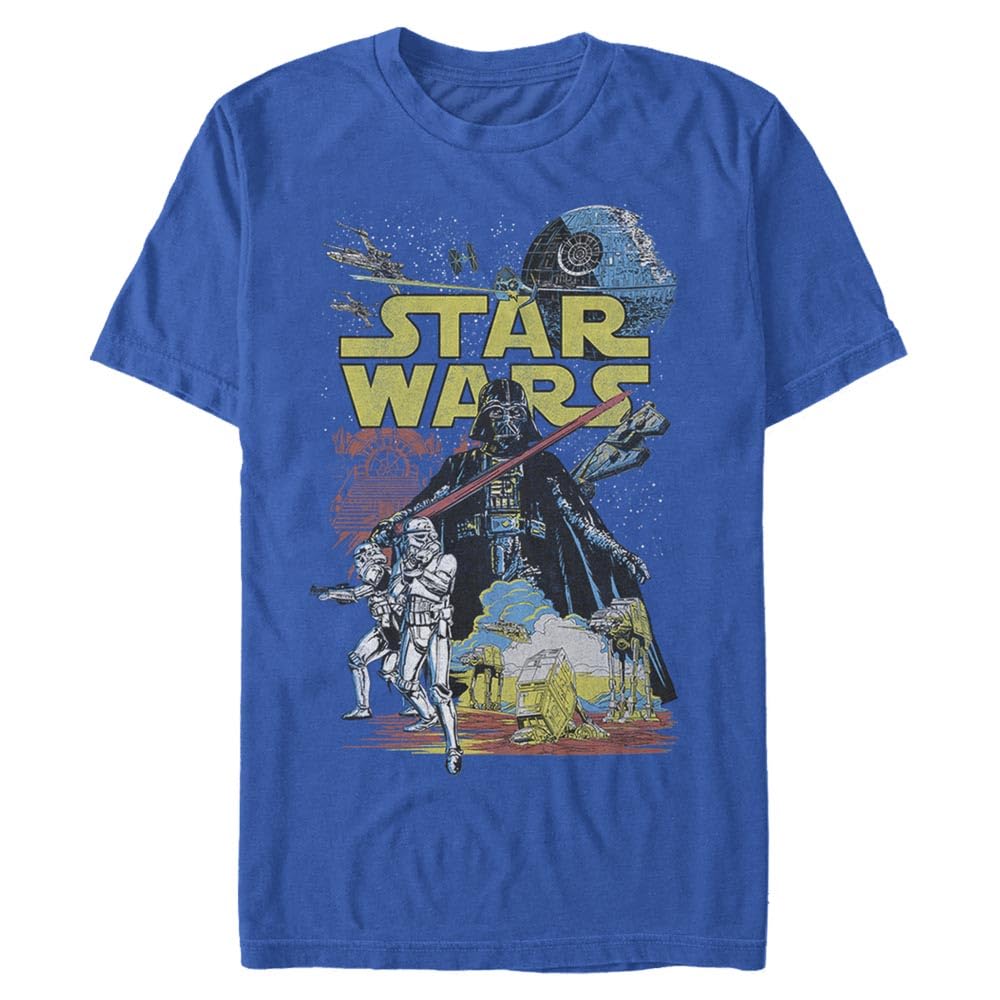 STAR WARS Young Men's Rebel Classic Graphic T-Shirt