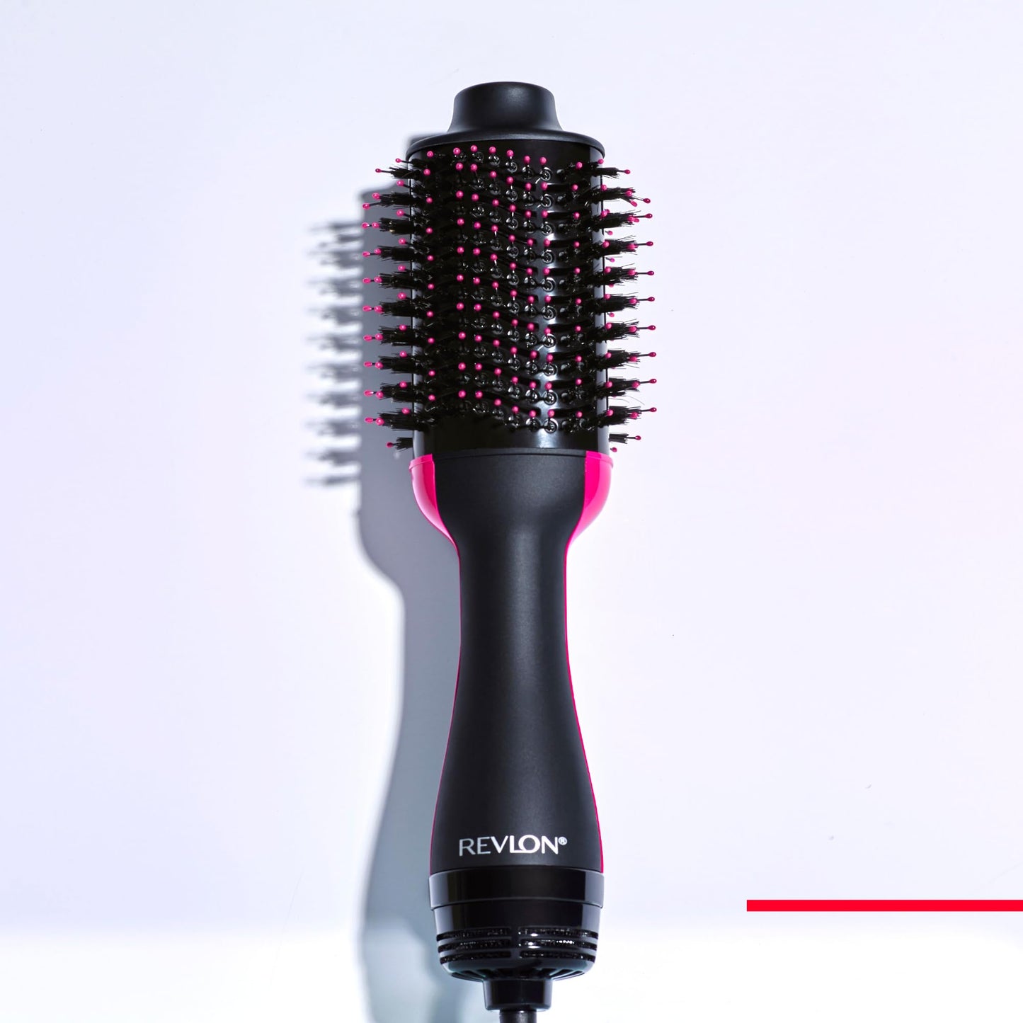 REVLON One-Step Hair Dryer And Volumizer Hot Air Brush, Black, Packaging May Vary, Black Volumizer, 1 Count