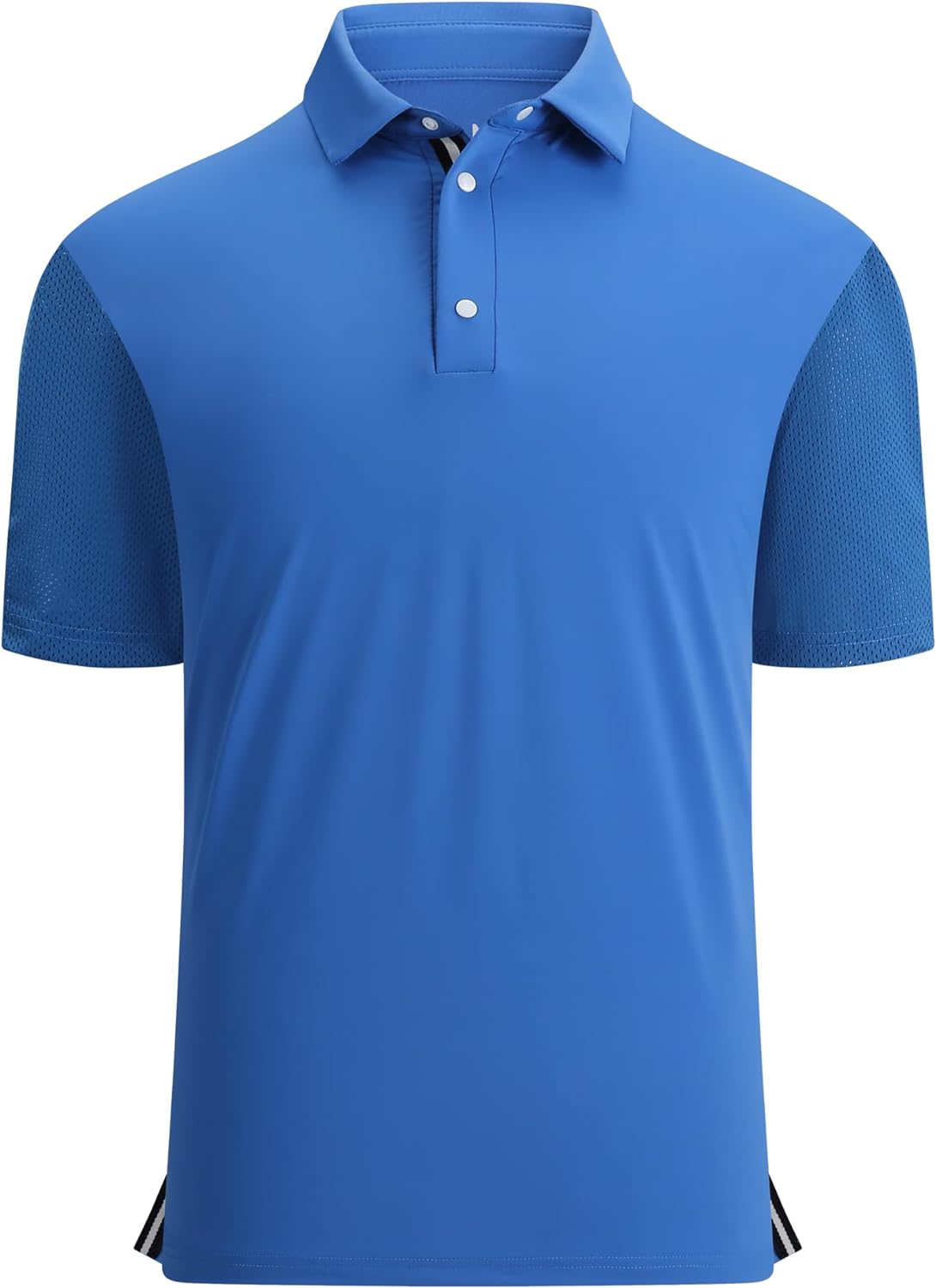 Alex Vando Mens Golf Shirt Moisture Wicking Quick-Dry Short Sleeve Casual Polo Shirts for Men