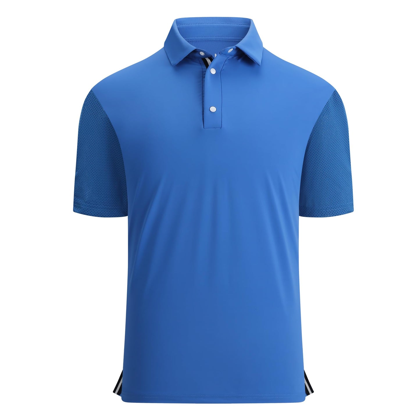 Alex Vando Mens Golf Shirt Moisture Wicking Quick-Dry Short Sleeve Casual Polo Shirts for Men