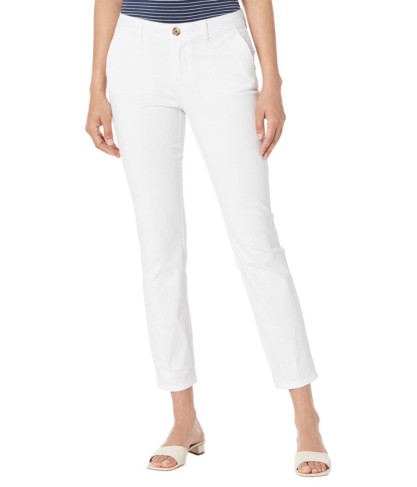 Tommy Hilfiger Hampton Chino Pants Lightweight Pants With Relaxed Fit Womens