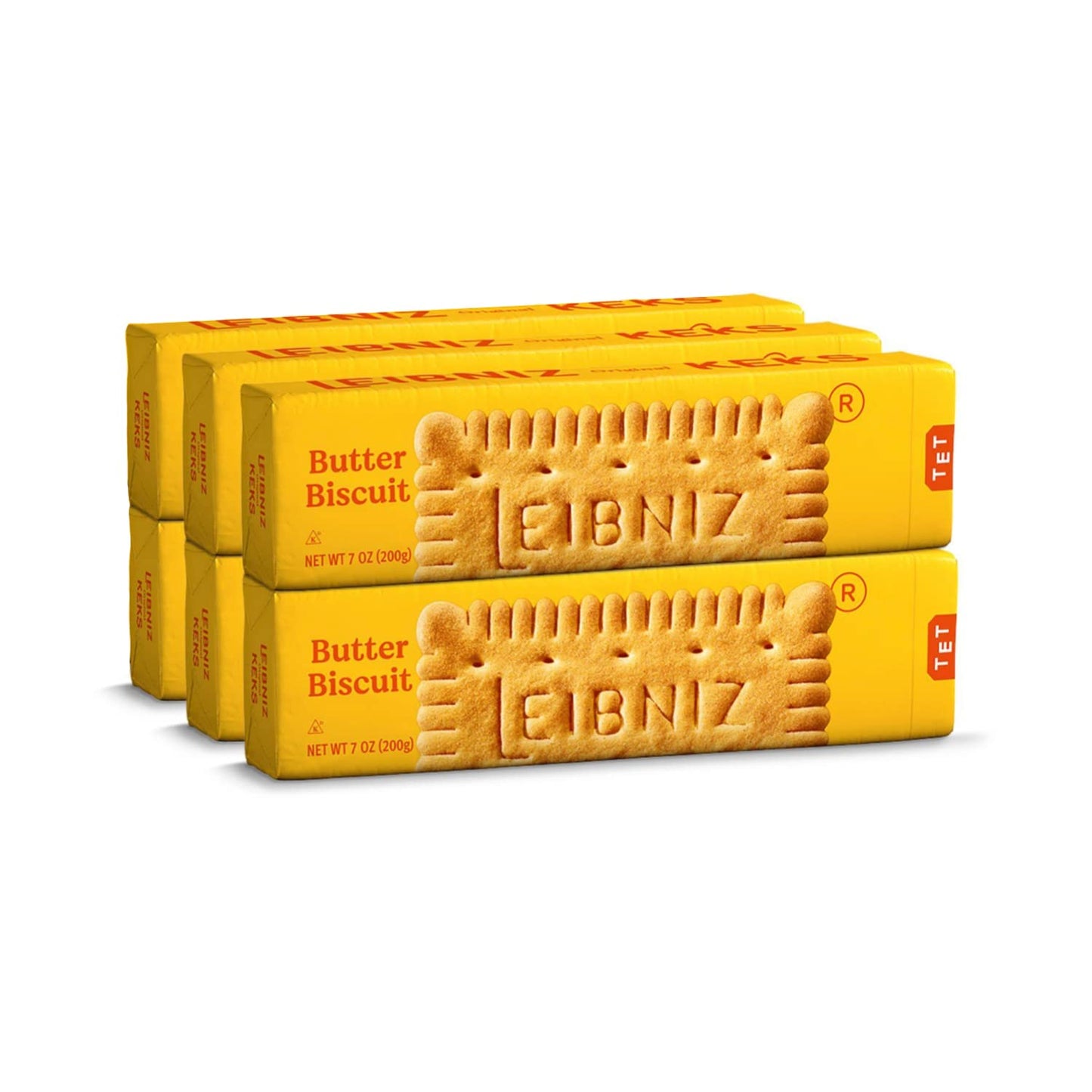 Bahlsen Leibniz Butter Biscuit Cookies (3 boxes) | Our classic original buttery biscuits (7 ounce boxes)