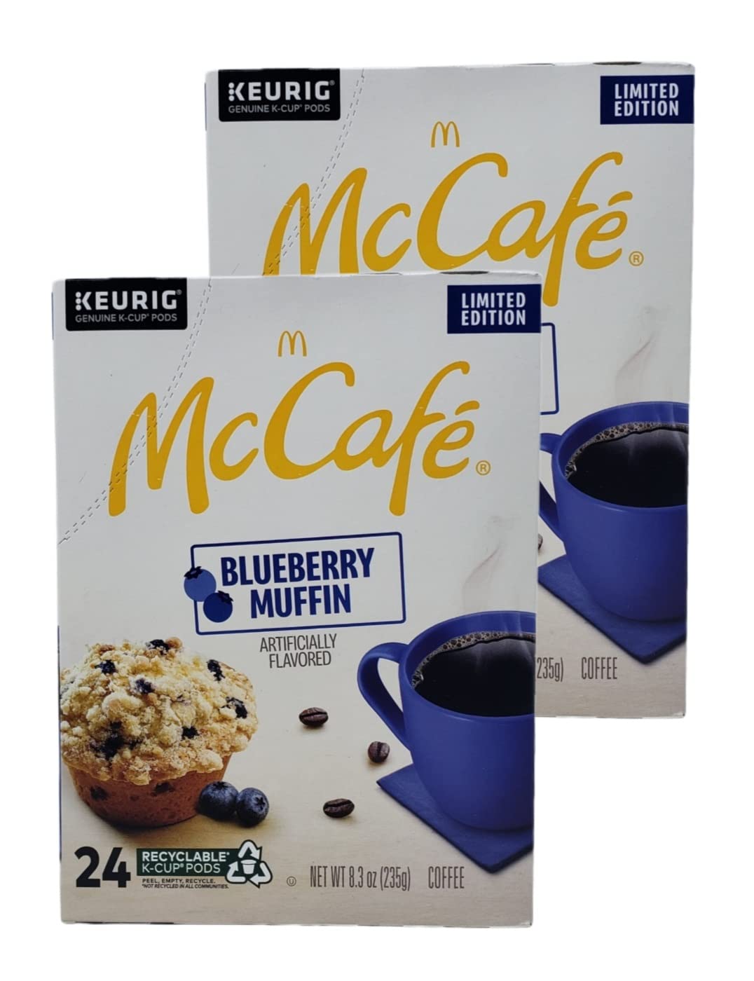 McCafe Premium Roast Coffee, Keurig Single Serve K-Cup Pods, Medium Roast, 24 Count (Pack of 4)