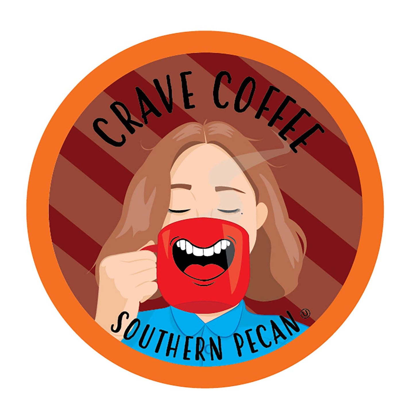 Crave Beverages Flavored Coffee Pods Sampler, Compatible with 2.0 K-Cup Brewers, Assorted Variety Pack, 100 Count