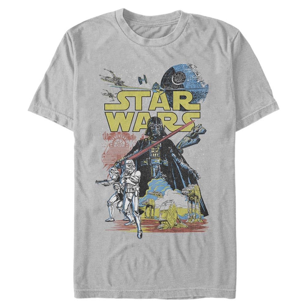 STAR WARS Young Men's Rebel Classic Graphic T-Shirt