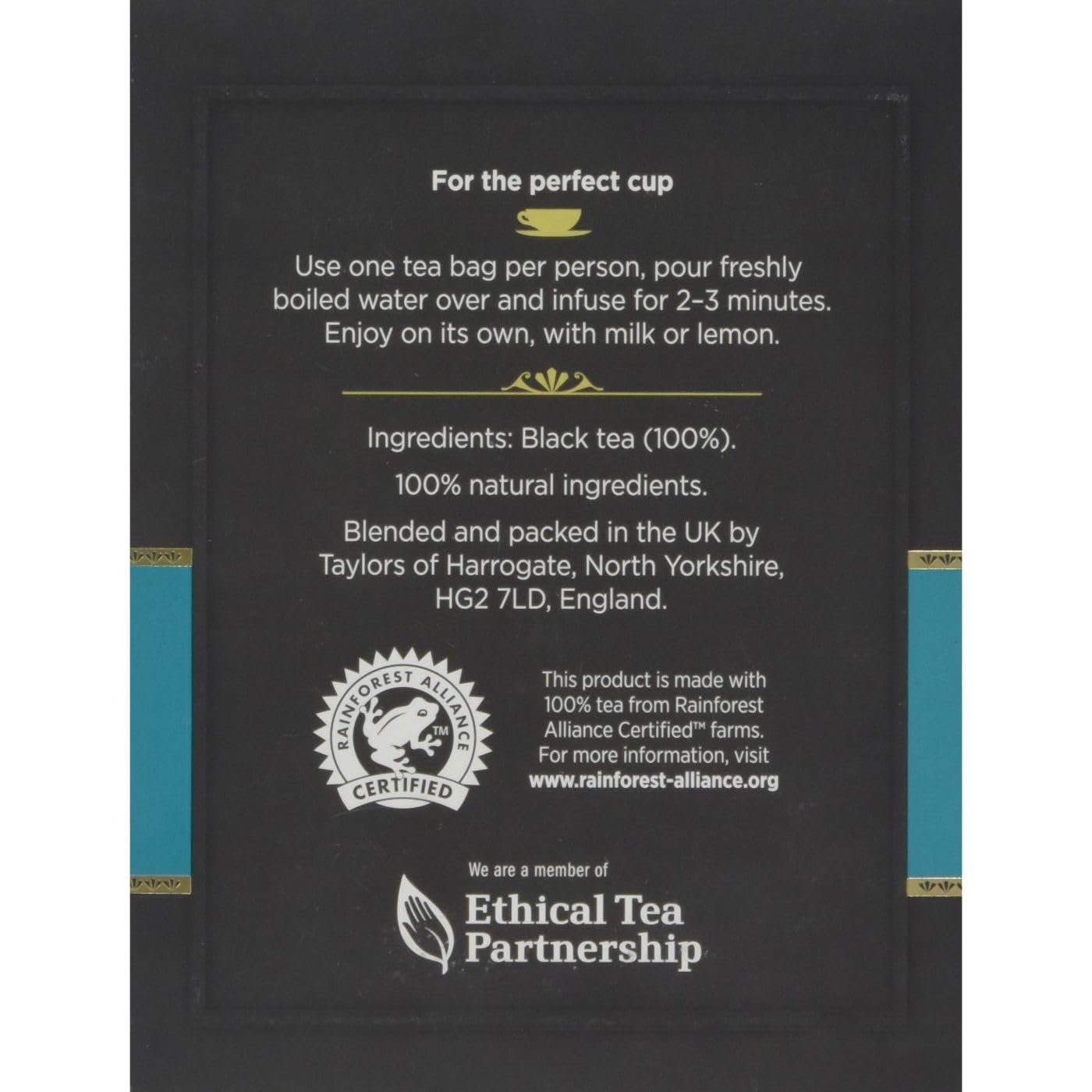 Taylors of Harrogate Organic Chamomile Herbal Tea, 20 Teabags