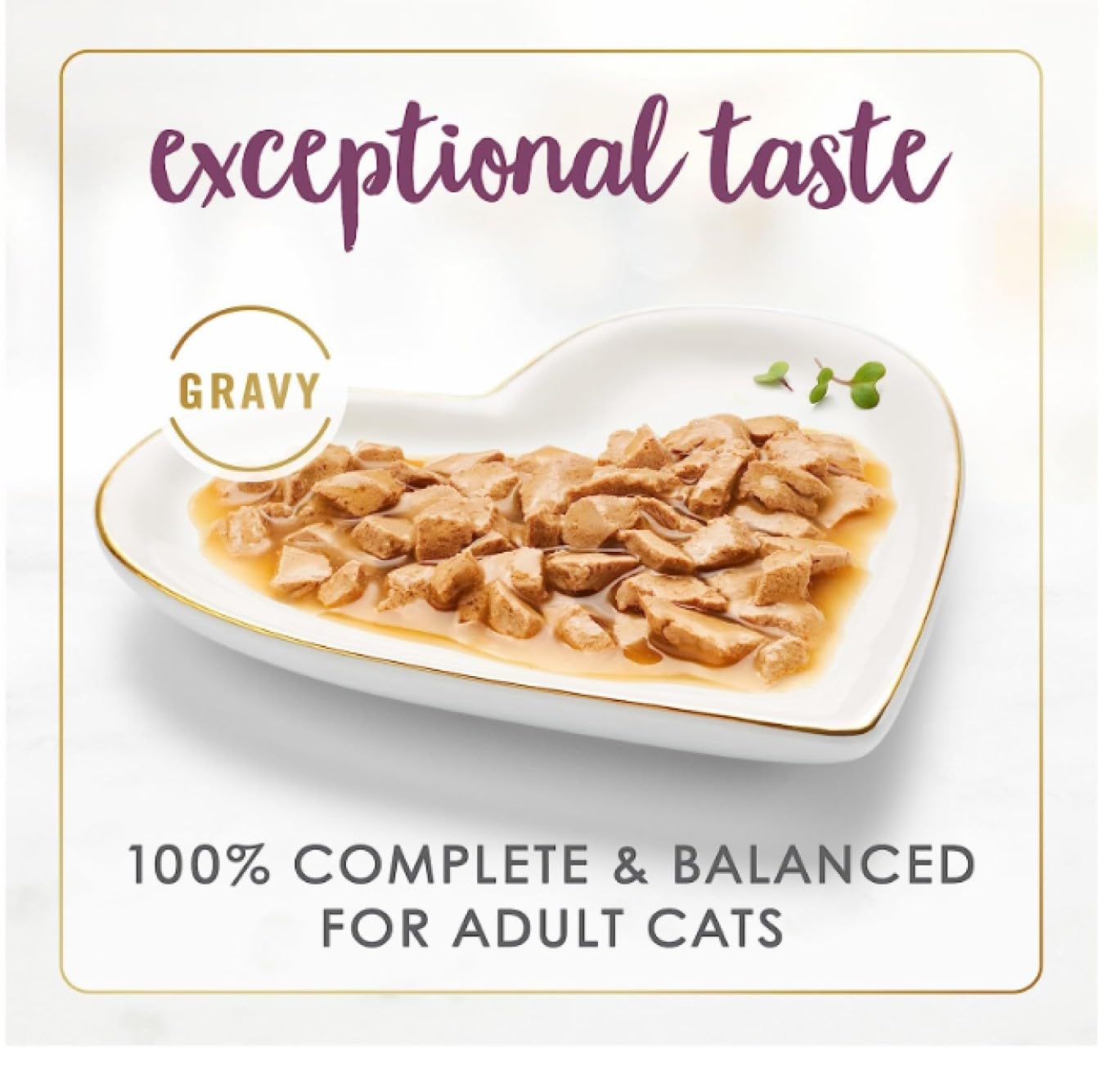 Purina Fancy Feast Gravy Lovers Poultry and Beef Gourmet Wet Cat Food Variety Pack - (Pack of 24) 3 oz. Cans