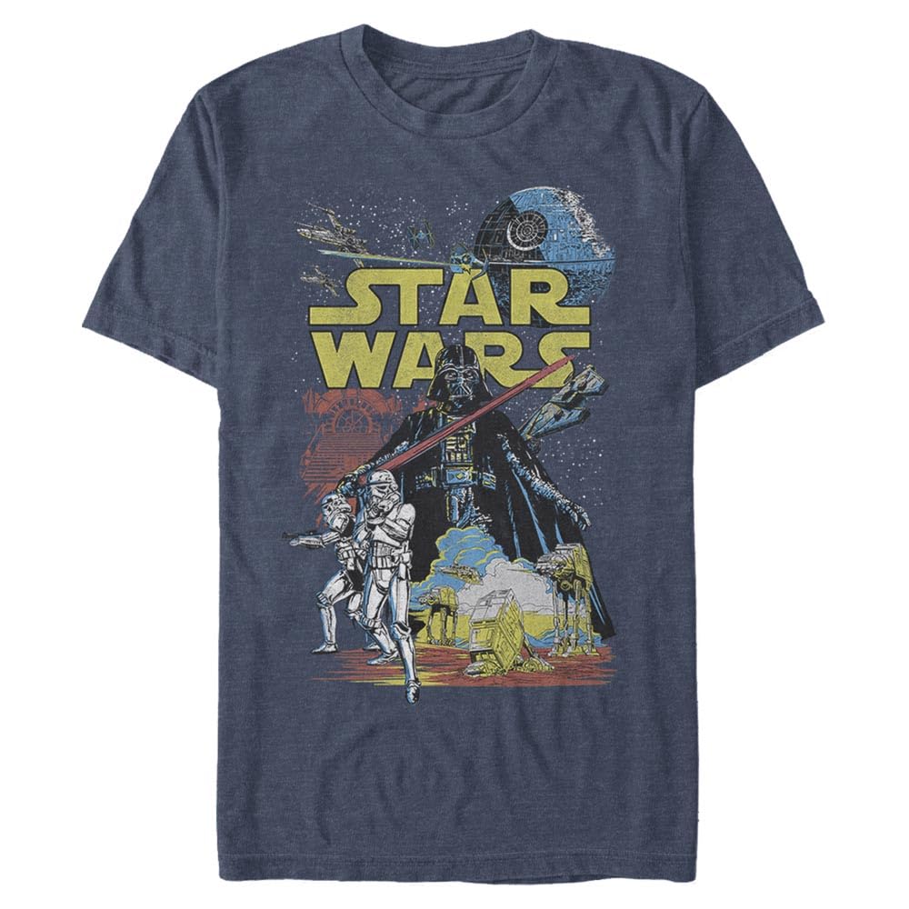 STAR WARS Young Men's Rebel Classic Graphic T-Shirt