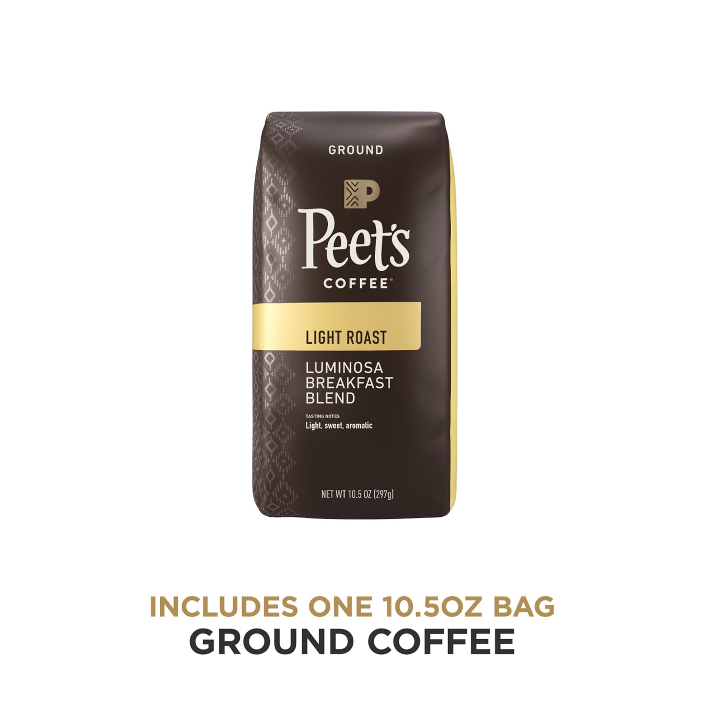 Peet's Coffee, Dark Roast Ground Coffee - Major Dickason's Blend 18 Ounce Bag