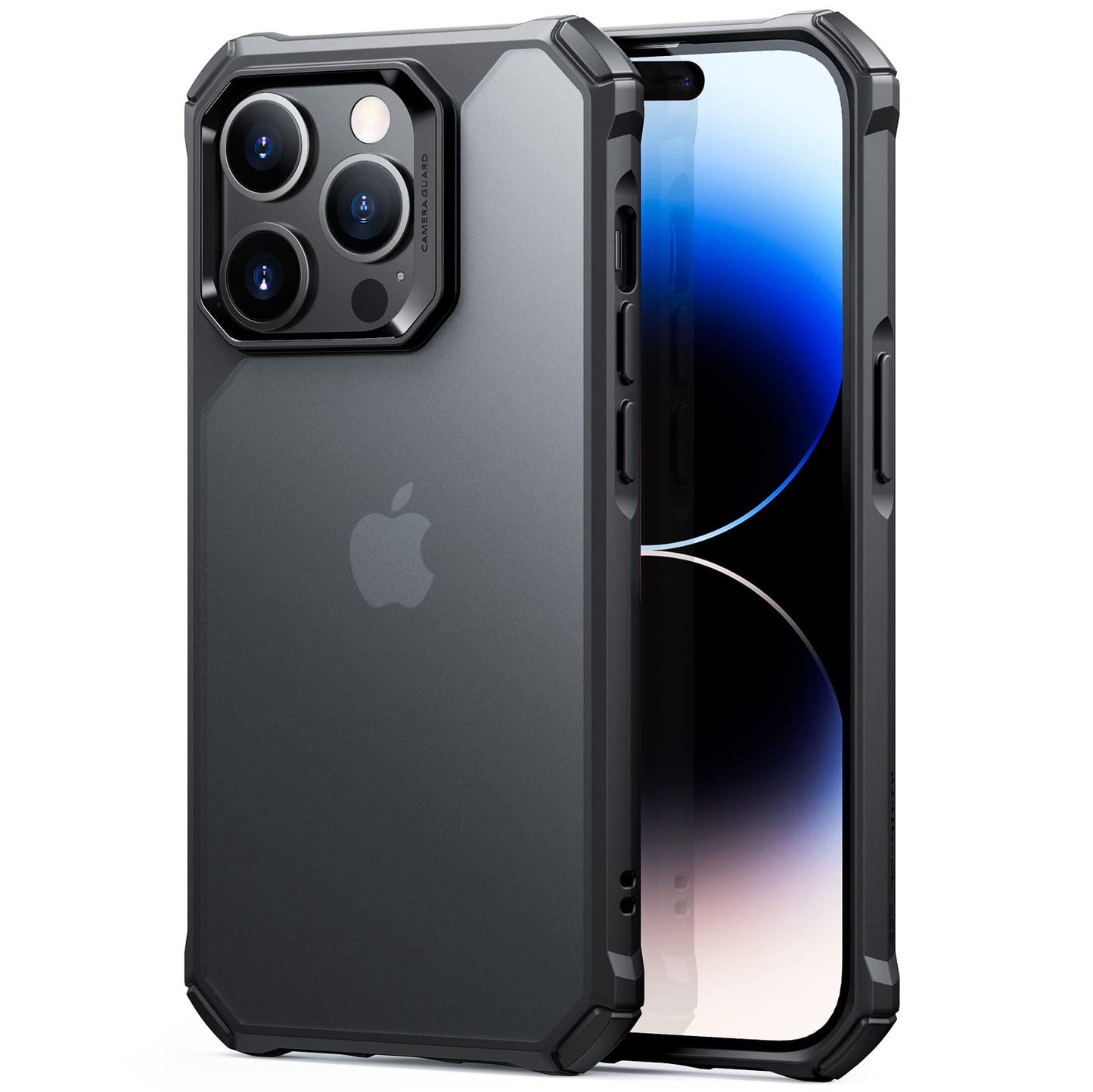 ESR for iPhone 14 Case/iPhone 13 Case, Military-Grade Protection, Shockproof Air-Guard Corners, Yellowing-Resistant Acrylic Back, Phone Case for iPhone 14/iPhone 13, Air Armor Case, Clear