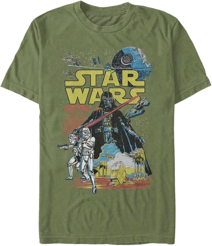 STAR WARS Young Men's Rebel Classic Graphic T-Shirt