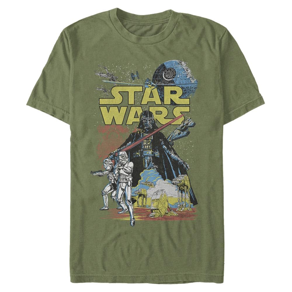 STAR WARS Young Men's Rebel Classic Graphic T-Shirt