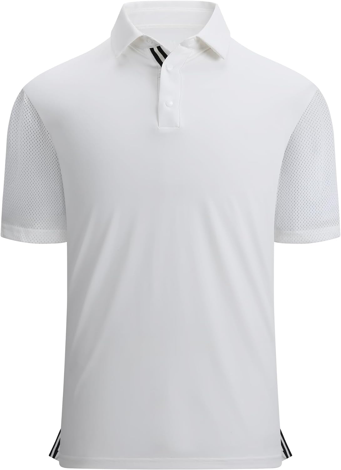 Alex Vando Mens Golf Shirt Moisture Wicking Quick-Dry Short Sleeve Casual Polo Shirts for Men