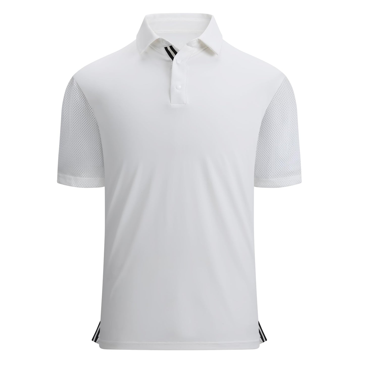 Alex Vando Mens Golf Shirt Moisture Wicking Quick-Dry Short Sleeve Casual Polo Shirts for Men