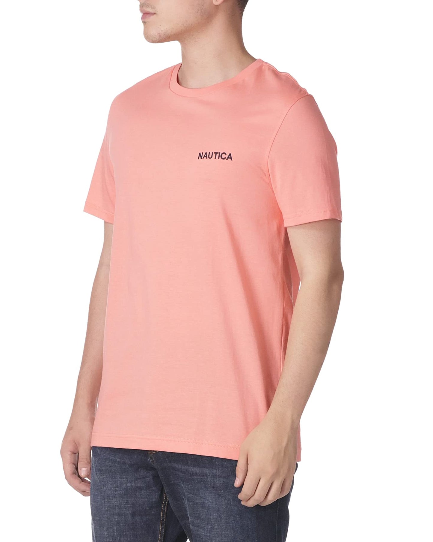 Nautica Men's Short Sleeve Solid Crew Neck T-Shirt