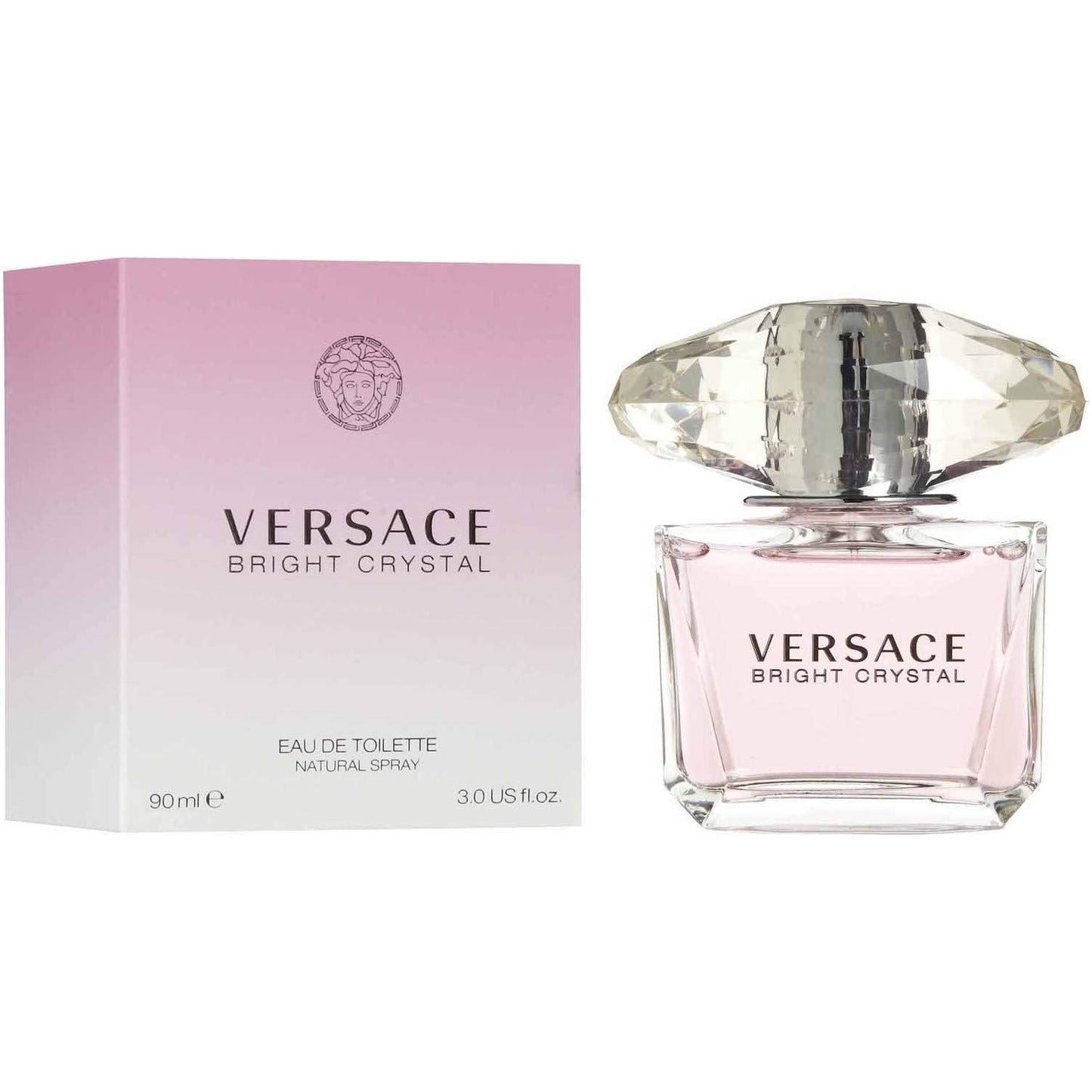 Versace Bright Crystal for Women 3.0 oz Eau de Toilette Spray