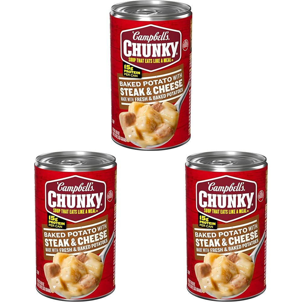 Campbell's Condensed Chicken Noodle Soup, 10.75 Ounce Can (Pack of 4)